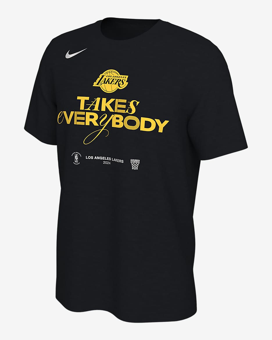 Los Angeles Lakers Men s Nike NBA T Shirt. Nike